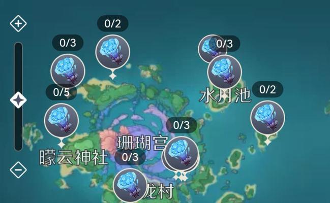 探寻原神世界中的风车菊花海（位置分布图一览）