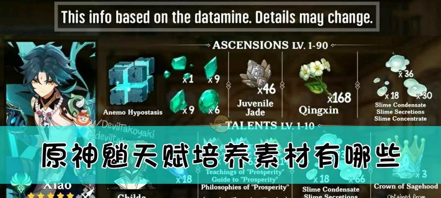 原神魈武器选择推荐（探究魈武器属性和特点）