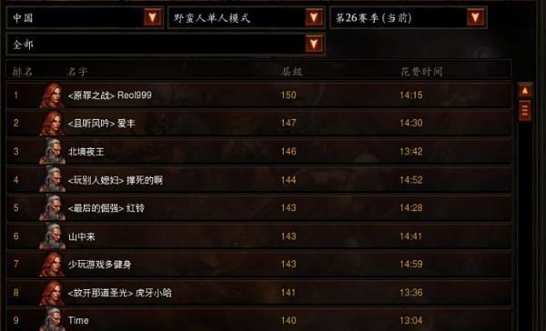 暗黑3野蛮人套装获取详解
