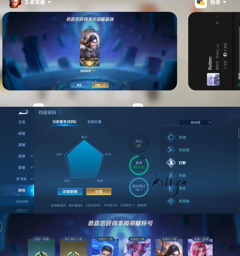 王者荣耀百评上榜人数是多少？