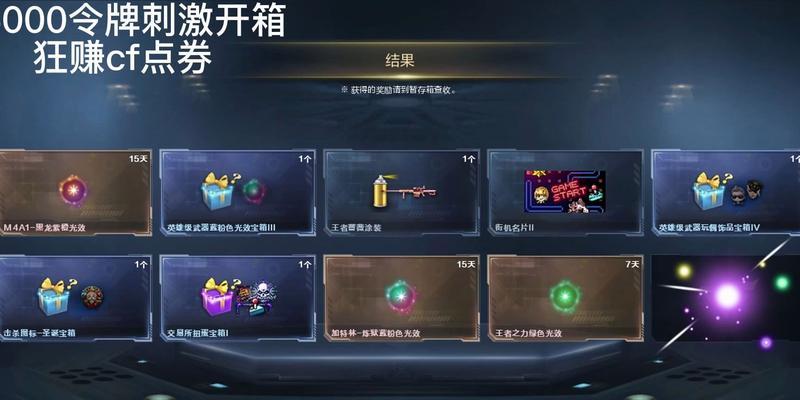 cf30个高级令牌需要多少点券购买？
