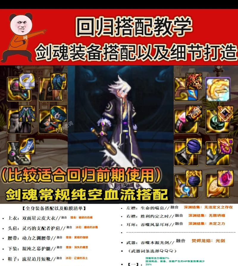 dnf剑魂推荐增幅哪些装备？
