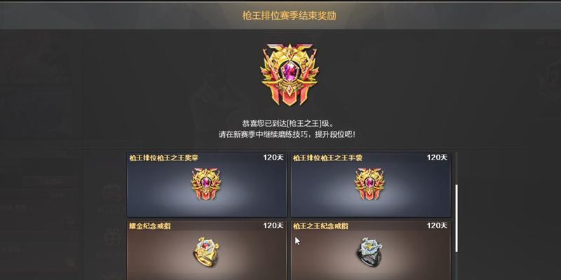CF端游达到荣耀枪王需要多少分？如何快速上分？