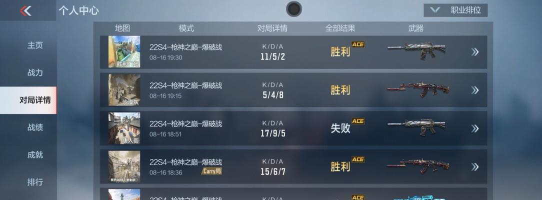 CF达到什么段位才能参与巅峰赛？最低排名要求是什么？