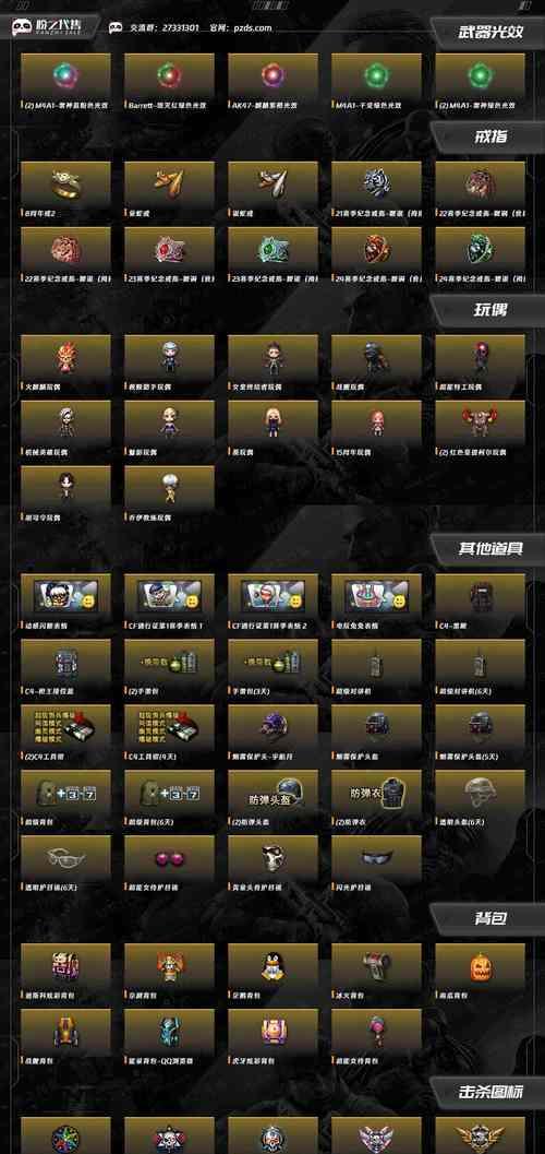 CF中投影玩偶最便宜的是多少？如何购买？