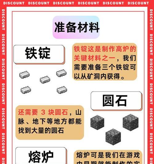 我的世界中煤炭的制作方法是什么？