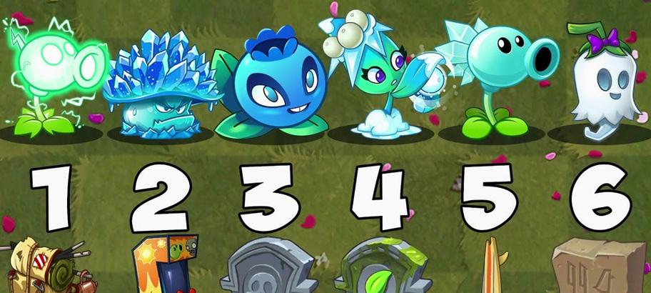 植物大战僵尸2（使用游戏中的特殊植物消灭墓碑）