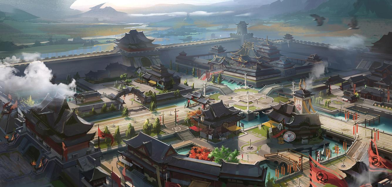 《金装传奇》游戏场景原画惊艳曝光（细腻画面展现仙侠世界）