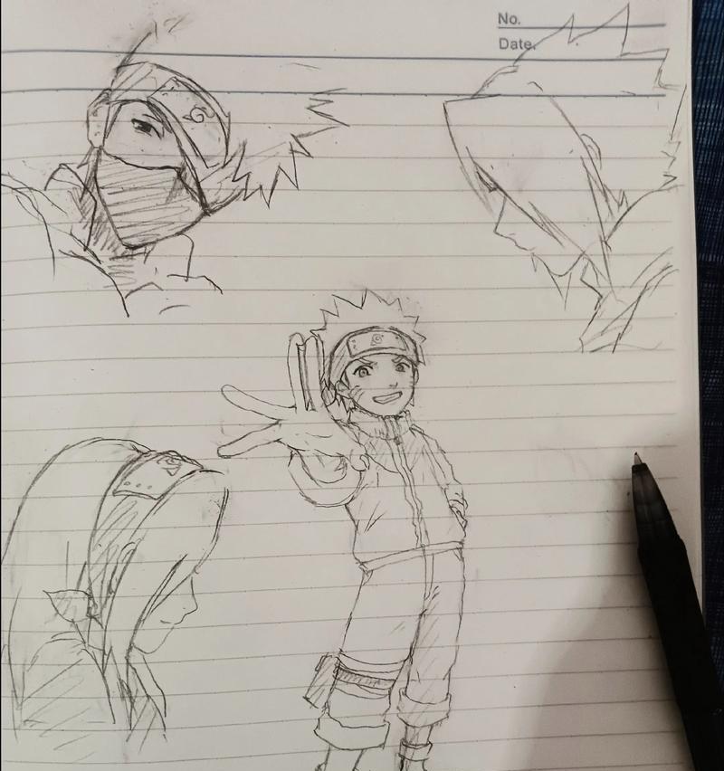 制作火影忍者中拿纸的步骤是什么？