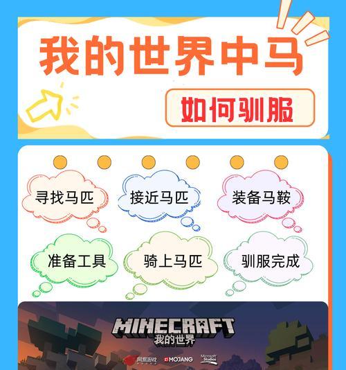 我的世界中如何捕捉野生马匹？