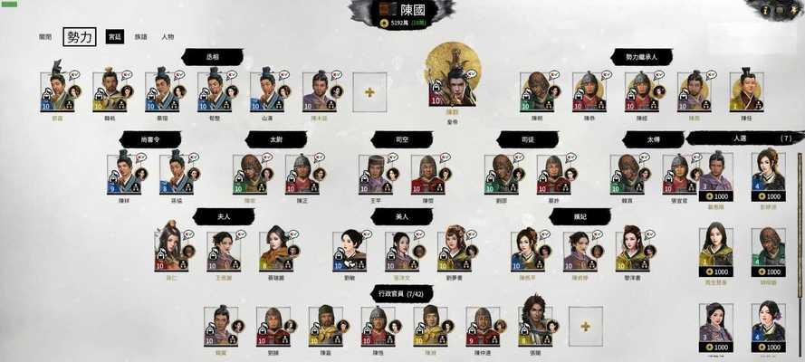 《全面战争三国》中的传奇角色称谓一览（历史人物在游戏中的崛起与荣光）